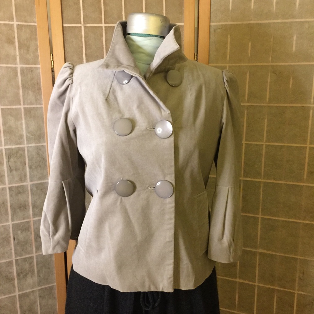 Mac & Jac Women’s Velvet Blazer Jacket, sz M.